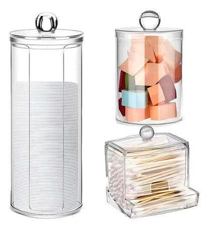 Organizador acrílico - 3 piezas