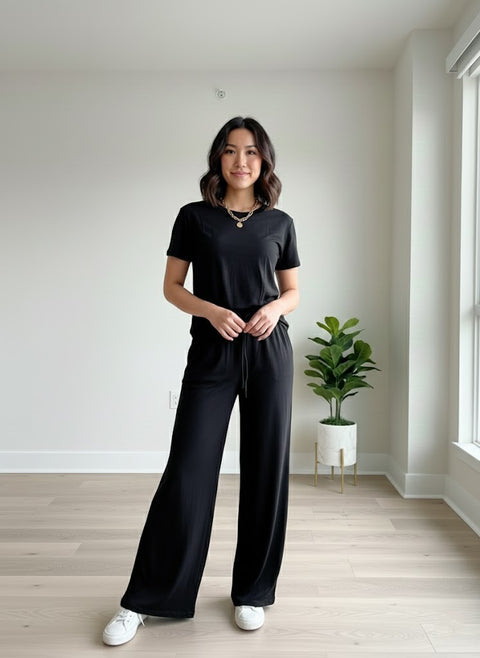 Conjunto Viscosa Negro