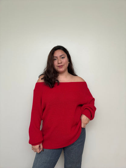 CHOMPA OFF SHOULDER OVERSIZE